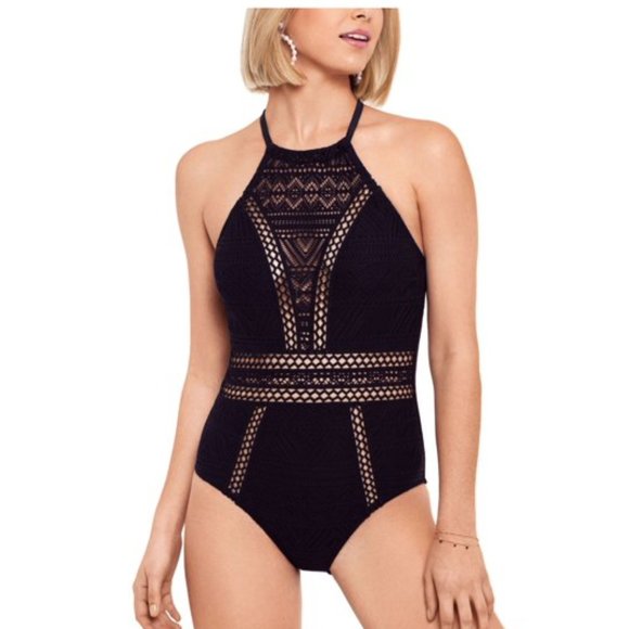 Salt + Cove Crochet One-Piece Swimsuit - Picture 1 of 4